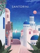 Ilustrație Santorini, Emel Tunaboylu