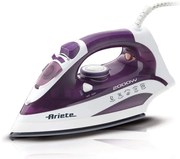 Fier de calcat Ariete STEAM IRON 6235/00, 2000W, 0.3 L, Placa ceramica, Jet de abur, Violet