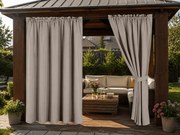 Perdea pentru gradina GARDIO rezistent la apa 150x200 cm, bej deschis
