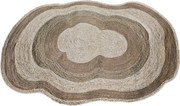 Covor din fibră de porumb împletit manual, natur, bicolor, 120 x 180 cm, „Raucourt”