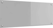 vidaXL Panou de bucătărie Gri deschis 100 x 40 cm sticlă securizată