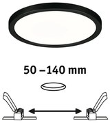 Paulmann 79965 - Spot încastrat AREO LED 13 W, IP44, compatibil cu dimmer, pentru baie, 230 V