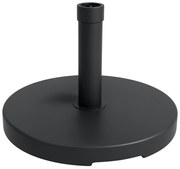 Outsunny Bază pentru Umbrelă de Grădină din HDPE și Ciment cu Manivelă Integrată, Ø46,5x31 cm, Negru | Aosom Romania