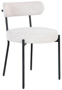 Scaun de dining alb Badalona – House Nordic
