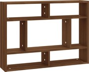 vidaXL Raft de perete, stejar maro, 75x16x55 cm, lemn compozit