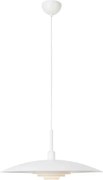 Markslöjd 108876 - Lustru suspendat pe cablu PINY 1xE27/60W/230V Ø 57 cm alb
