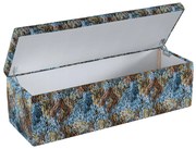 Taburet de depozitare tapițat