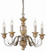 Candelabru 5 brate diametru 55cm FIRENZE SP5 ORO 020822