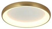Plafoniera LED dimabil design modern Pingi auriu