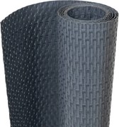 vidaXL Paravan pentru balcon, antracit, 600x80 cm, poliratan