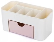 Organizator cosmetic cu sertar MADOLYN, crem