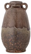 Vază maro din gresie handmade Reina – Bloomingville