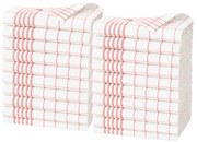 ARÔME HOME Șervețel de bucătărie roșu, 50 x 70 cm,set de 20 bucăți