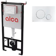 Set rezervor wc incastrat AM101 1120 cu clapeta de actionare M671 cromat lucios