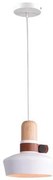 Pendul design modern Merden alb mat 20cm