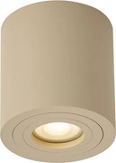 Moderne plafondspot taupe GU10 50mm IP44 - Capa