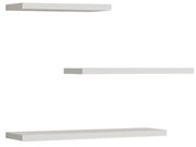 Raft Leila White, 3 buc.