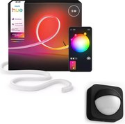 Philips - bandă LED RGBW reglabilă pentru exterior Hue NEON 5m LED/30W/230V + senzor de mișcare