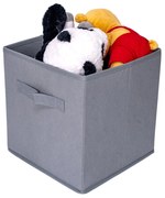 Cutie depozitare, Flex Box, UnicUtil, 28 x 28 x 28 cm, Gri, UUORG12