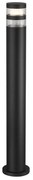 Stalp iluminat exterior stil modern Birk negru 45518003 NL