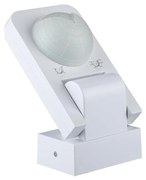 Senzor de mișcare cu infraroșu de exterior 360° 1000W/230V IP65 alb