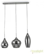 Lustra suspendata design modern SOFT SB3 FUME 111865