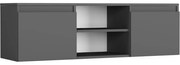 Suport TV modern fără mânere MODERN 120 cm - diverse culori antracit