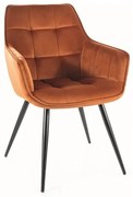 Scaun Lilia velvet cinnamon Blu4215
