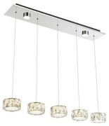 Lustră LED pe cablu Globo 49350-52H AMUR LED/52W/230V 4000K