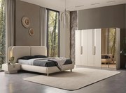 DORMITOR COMPLET MARLO SALTEA+SOMIERA GRATUITE 180x200cm