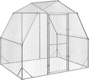 vidaXL Pui de găină 2,5x2x2,25 m Oțel galvanizat