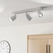 Eglo 901947 - Plafonieră CAMALDOLI cu 3 spoturi GU10, 10W, 230V, alb