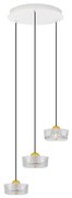 Lustra cu 3 pendule LED design modern KEROS