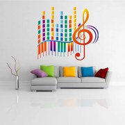 Sticker perete Music Beat