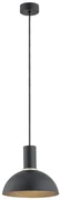 Pendul, Lustra suspendata design minimalist SINES 22cm, negru