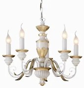 Lustra clasica 5 becuri E14 FIRENZE 012865 IDEAL LUX