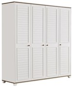 Dulap cu 4 usi pentru camera copiilor, colectia Nova , 179x62x198 cm