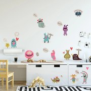 Autocolante de perete - Monștri