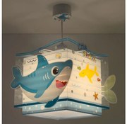 Lustră pentru copii BABY SHARK 1xE27/60W/230V Dalber 63472