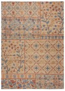 Covor în culoare naturală țesut manual din amestec de iută 80x150 cm Taylor Patchwork – Flair Rugs
