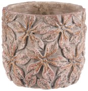 Mască de ghiveci din beton Flower S, 13 x 11 cm, 13 cm