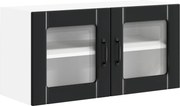 vidaXL Dulap de bucătărie Negru 80 x 31 x 40 cm Lemn compozit