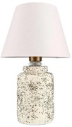 Lampă de masă RAMZES 1xE27/40W/230V alb/bej