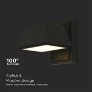 Aplică LED de exterior LED/15W/230V IP65 3000K negru