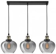 Suspensie vintage 3 becuri E27 Cedro 8436405 Nova Luce