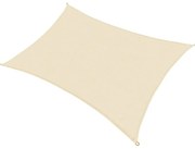 Velă solară pătrată Sunflower 3x4 m bej