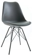Set 4 scaune moderne Scandinavia gri
