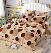 Set Lenjerie De Pat Cocolino 6 Piese Pat 2 Persoane - Cercuri