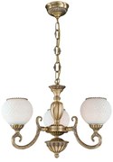 Candelabru din alama cu 3 brate design italian 8450