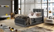 Pat boxspring Aster 90x200 cm pe stanga Inari 96/Soft 29